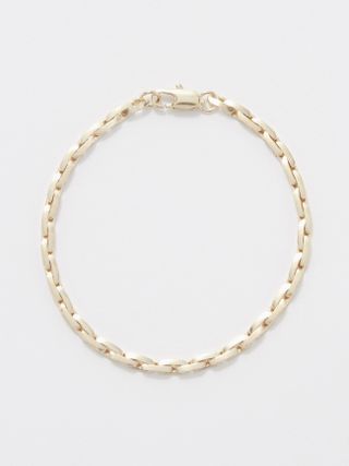 Laura Lombardi + Strada 14kt Gold-Plated Cable-Chain Bracelet