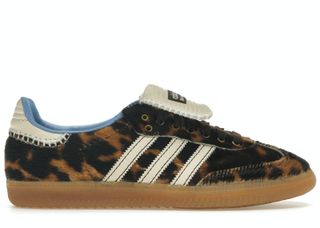 Adidas + x Wales Bonner Samba Ponyhair Leopard Sneaker