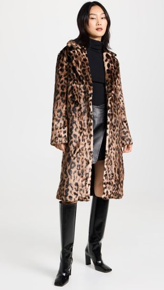 Apparis + Tikka Leopard Coat