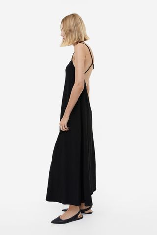 H&M + Textured Strappy Dress