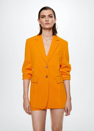 Mango + Structured Suit Blazer