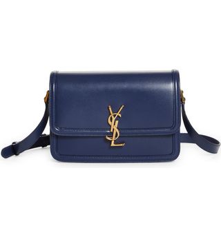 Saint Laurent + Medium Solferino Leather Shoulder Bag