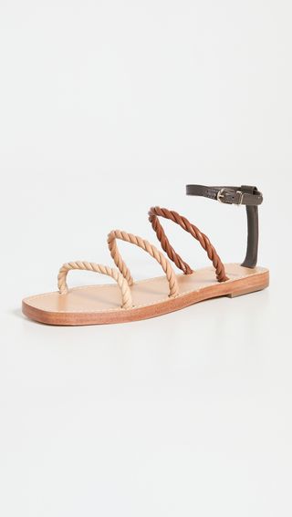 Larroude + Santorini Sandals