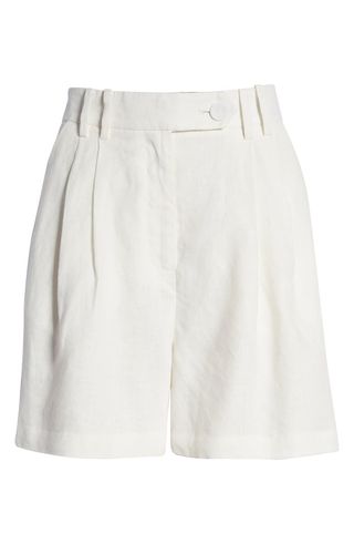 & Other Stories + Relaxed Fit Linen Shorts