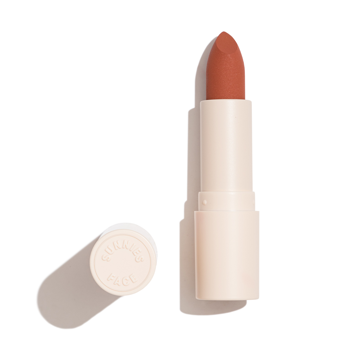 Sunnies Face + Fluffmate Weightless Modern Matte Lipstick in Baked