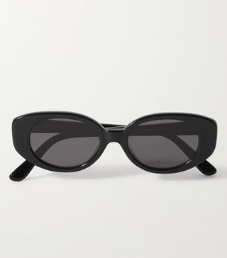 Velvet Canyon + + Net Sustain a La Plage Cat-Eye Acetate Sunglasses