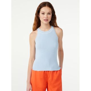 Free Assembly + Halter Sweater Tank Top