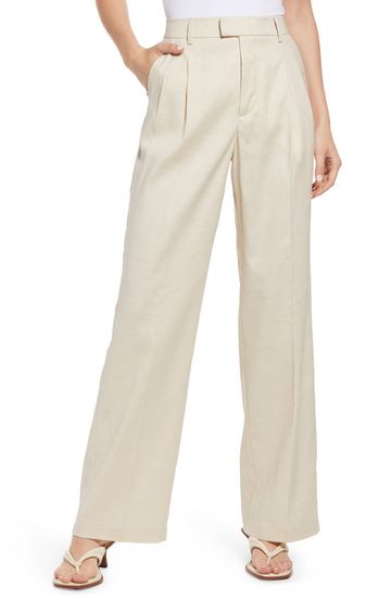 13 Linen-Pant Outfits We Plan to Live in This Season | Who What Wear