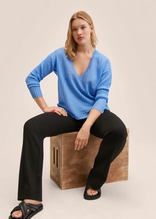 Mango + Oversize Fine Knit Sweater
