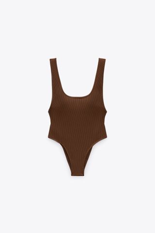 Zara + Rib Swimsuit