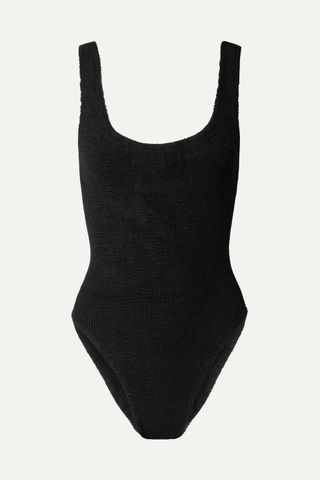 Hunza G + Seersucker Swimsuit