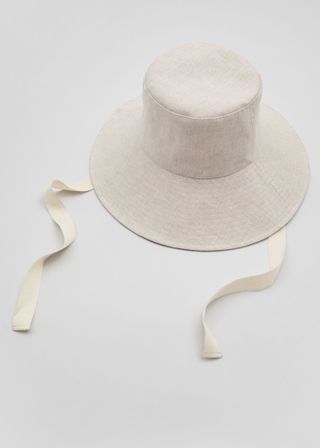 & Other Stories + Linen Bucket Hat
