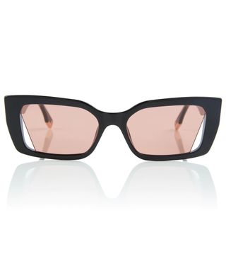 Fendi + Way Rectangular Sunglasses