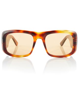 Gucci + Square Tortoiseshell-Effect Sunglasses