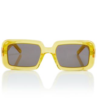 Saint Laurent + Sunrise Rectangle Sunglasses