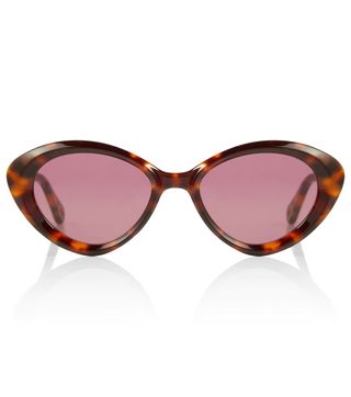 Chloé + Osco Tortoiseshell Cat-Eye Sunglasses