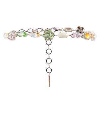 Alessandra Rich + Crystal-Embellished Necklace