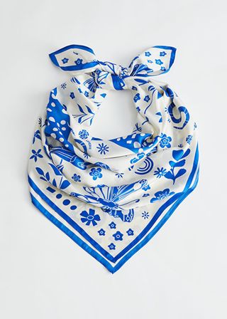 & Other Stories + Floral Print Scarf