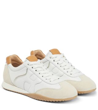 Hogan + Olympia-Z Leather Sneakers