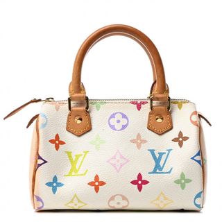 Louis Vuitton + Monogram Multicolor Mini Sac Hl Speedy White