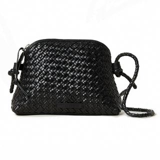 Loeffler Randall + Marybeth Black Mini Woven Crossbody