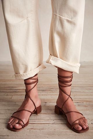 Jeffrey Campbell + That's a Wrap Heeled Sandals