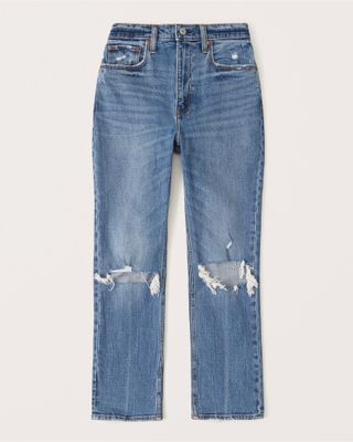 Abercrombie & Fitch + Distressed Boyfriend Jeans