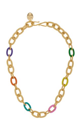 Sylvia Toledano + Atlantis 22k Gold-Plated Necklace