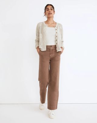 Madewell + The Perfect Vintage Wide-Leg Pant
