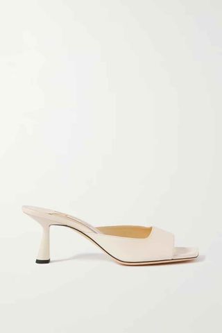 Jimmy Choo + Zania 65 Leather Mules