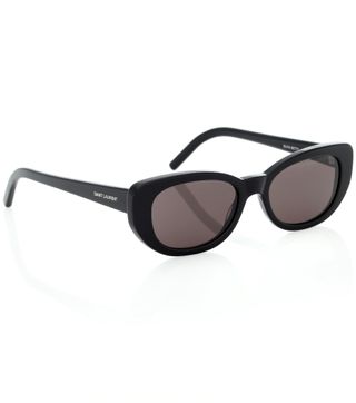 Saint Laurent + Betty Oval Sunglasses