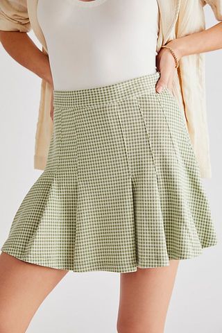 Free People + Honey Pleated Skirt