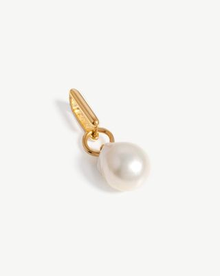 Missoma + Baroque Pearl Single Ovate Earring