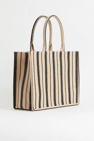 H&M + Jacquard-Weave Handbag