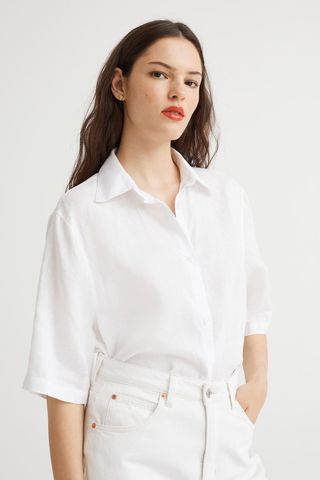 H&M + Linen Shirt