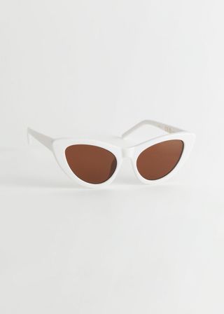 & Other Stories + Pointed Cat Eye Sunglasses