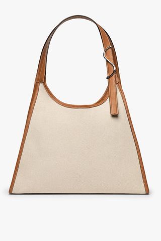 Staud + Soft Rey Tote in Tawny