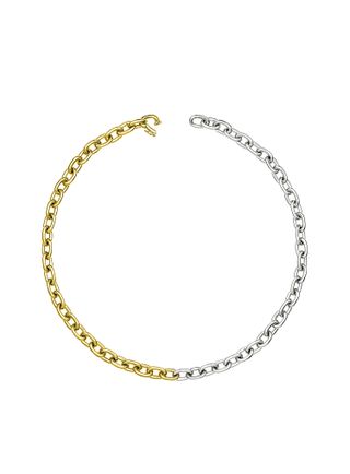 Pattaraphan + Two-Tone Seamless Link Necklace