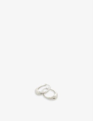 Monica Vinader + Deia Recycled Sterling-Silver Hoop Earrings