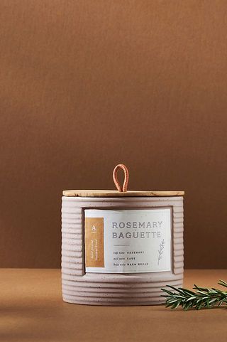 Anthropologie + Hive & Wick Market Candle Rosemary Bauguette