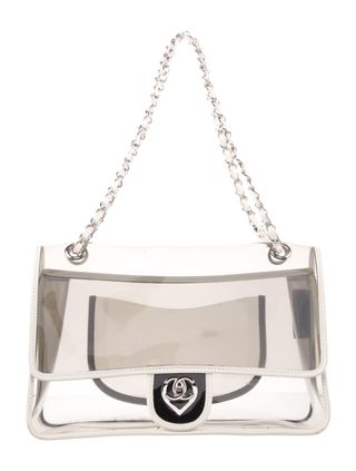 Chanel + PVC Naked Single Flap Bag