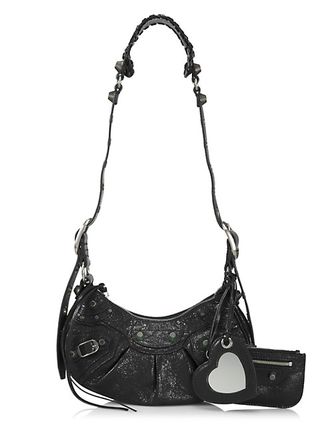 Balenciaga + XS Le Cagole Leather Shoulder Bag