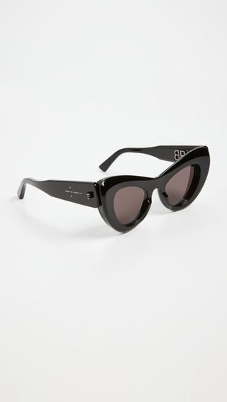 Balenciaga + Mega Cat Eye Sunglasses