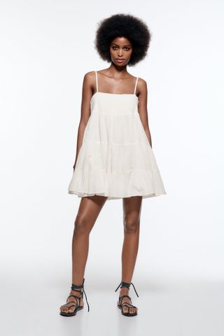Zara + Gauzy Mini Dress