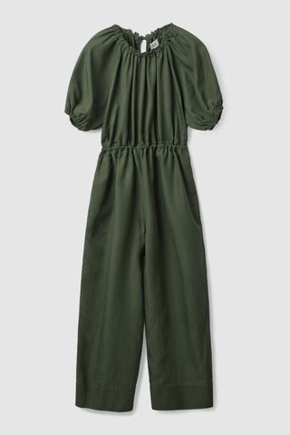 COS + Puff-Sleeve Jumpsuit