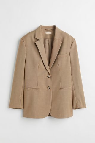 H&M + Oversize Twill Jacket