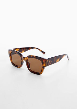 Mango + Acetate Frame Sunglasses