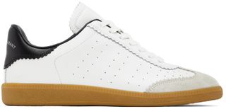Isabel Marant + White Bryce Sneakers
