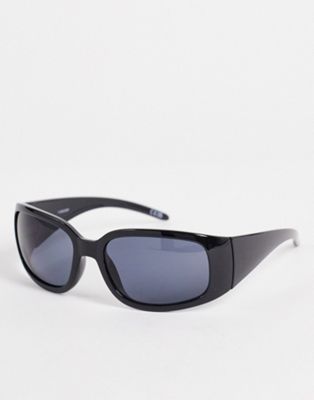 Asos Design + Recycled Frame 90s Mid Oval Sunglasses