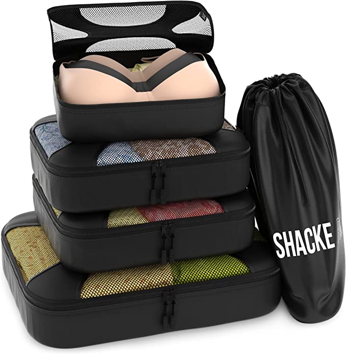 Shacke Pak + 5 Set Packing Cubes